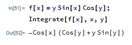 Multiple Integrals in Wolfram Mathematica.
