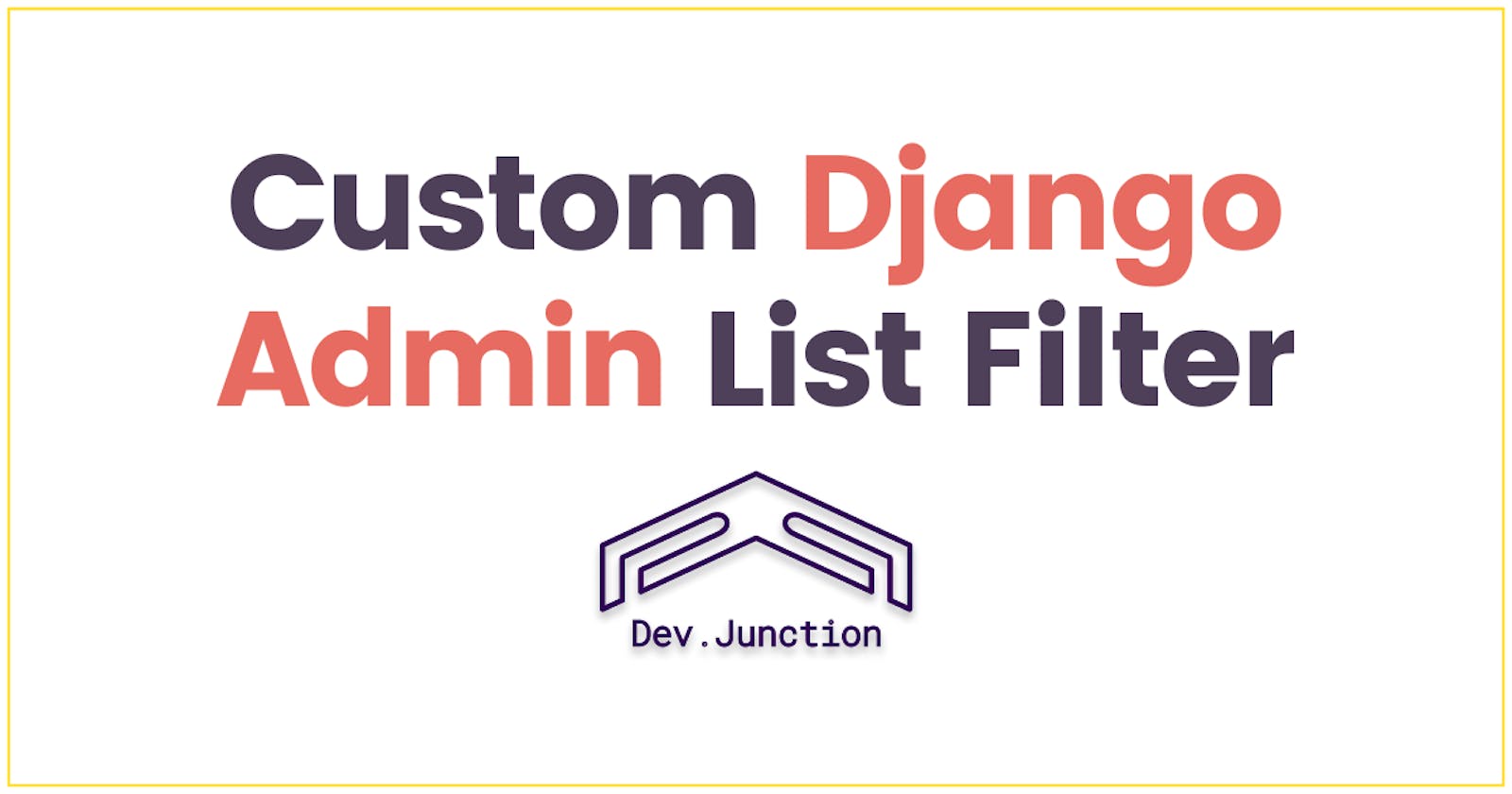 How to create Custom Django Admin List Filters?