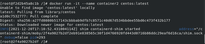 Running docker container inside container