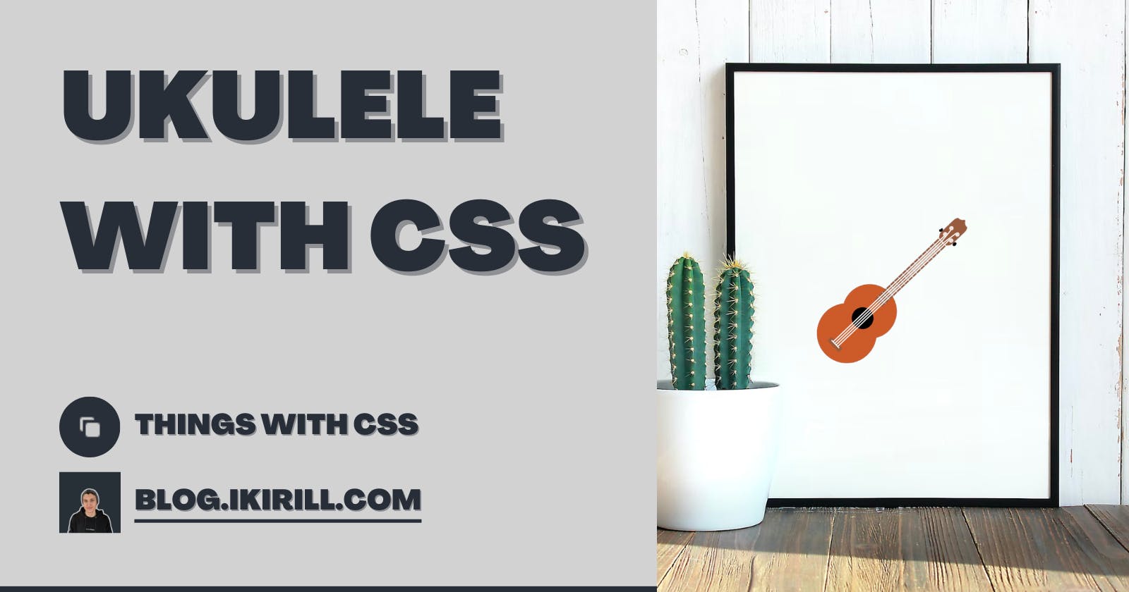 Ukulele with CSS