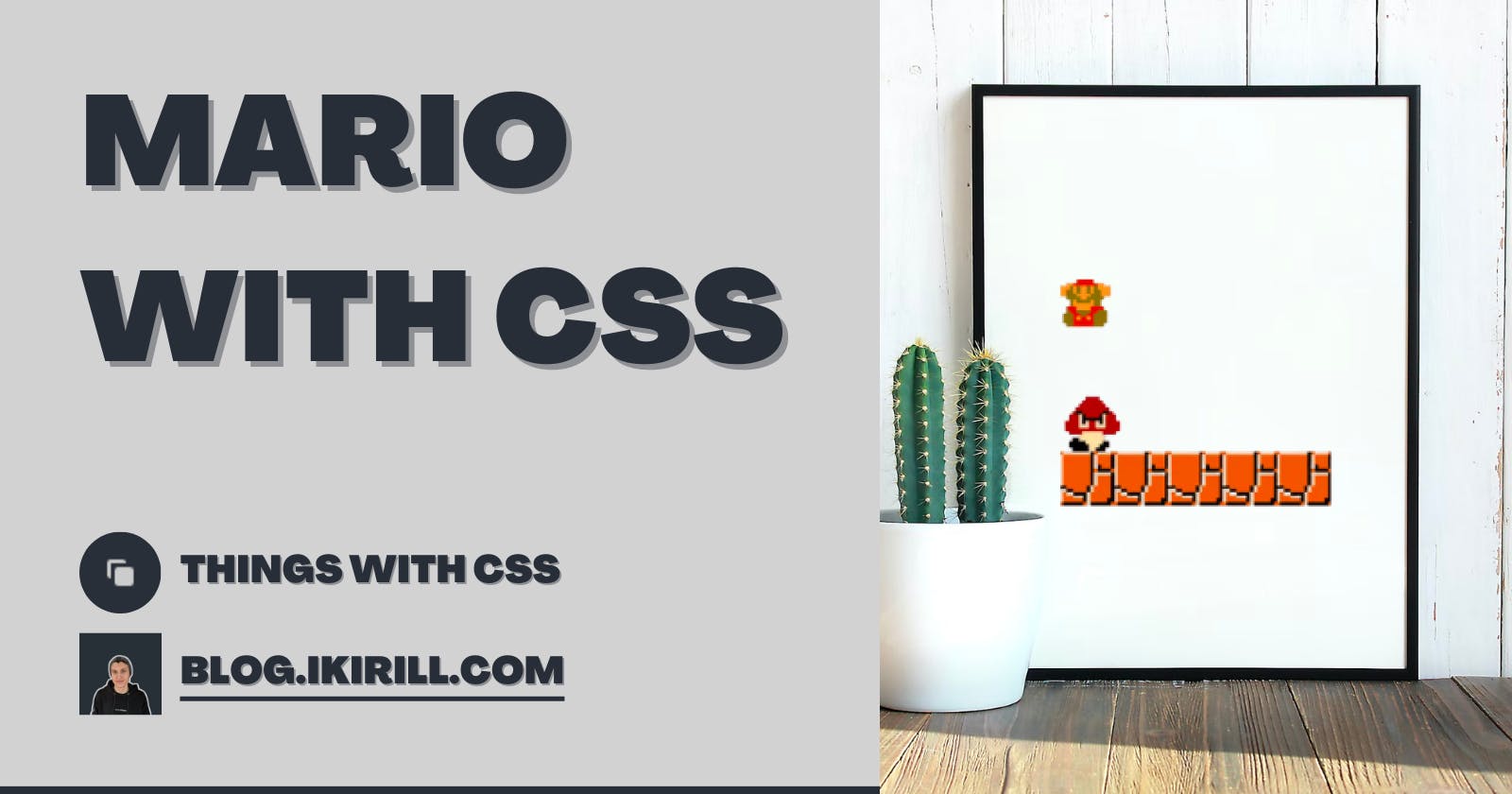 Mario with CSS