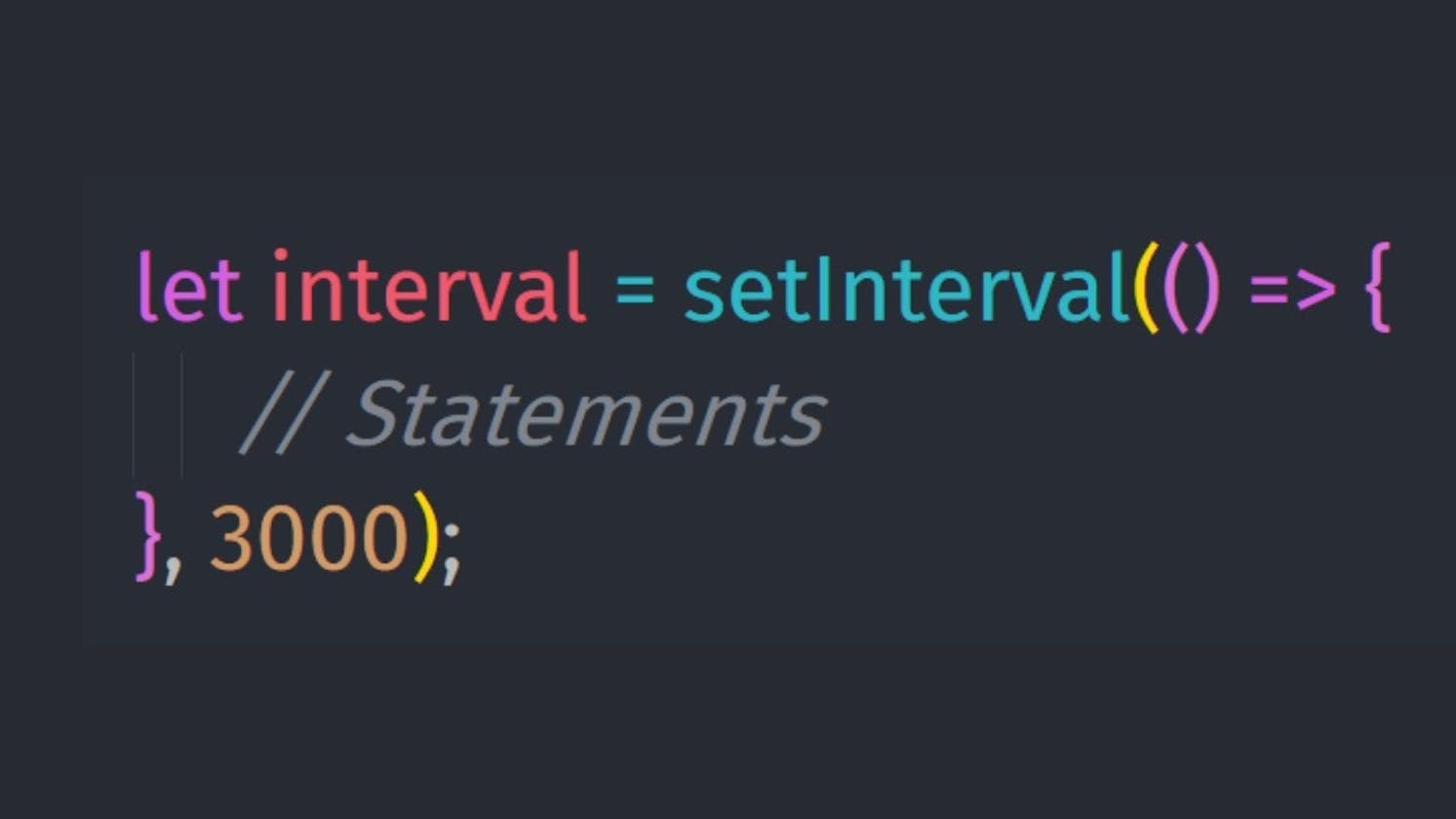 Window setInterval() in JavaScript