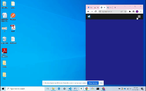 1 Working Navbar Demo