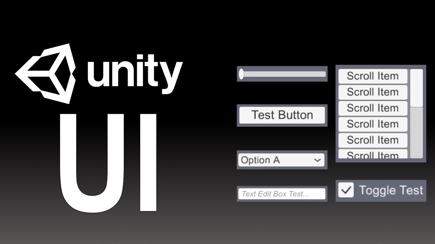 Master Unity UI Components