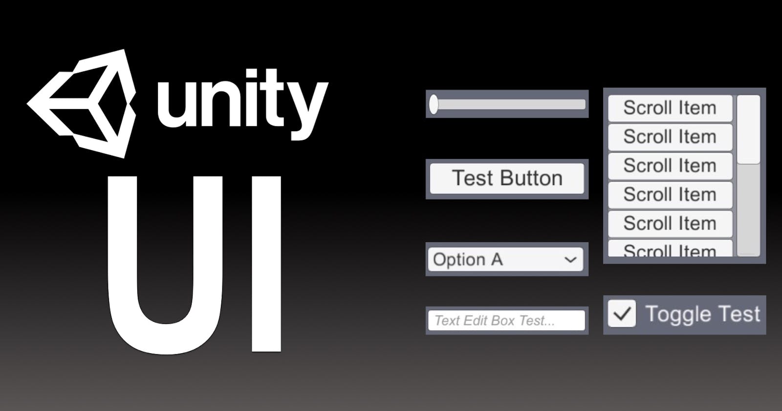 Master Unity UI Components