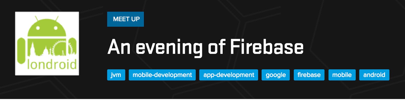 An evening of Firebase - event review
