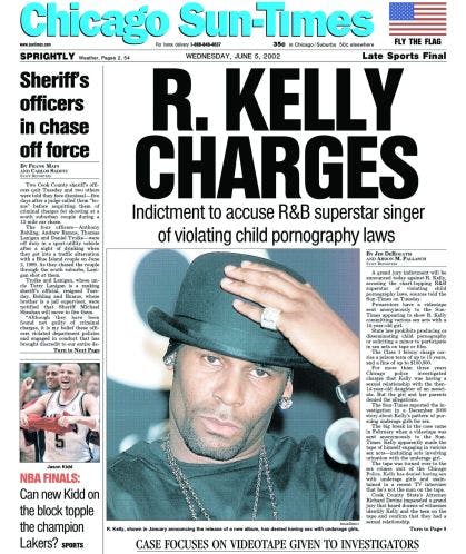 R Kelly In The News With Alleged Child Sex Tape