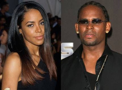R&B Singers Aaliyah & R Kelly