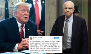 Trump Against McCain
