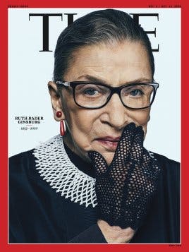 Ruth Bader Ginsburg, Time Magazine