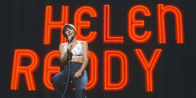 Helen Reddy At Her Show Performing