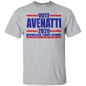 Avenatti 2020 Gray T-Shirt