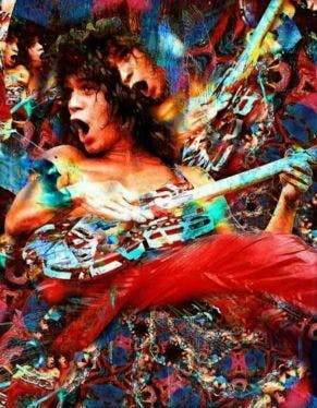 Eddie Van Halen Art