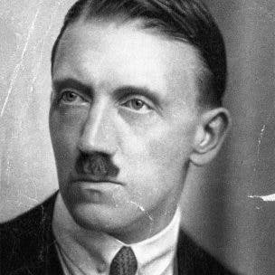 Hitler With Mustache