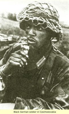 Black German Soldier