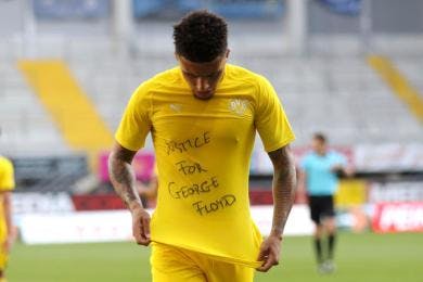 Player Protesting, Justice For George Floyd