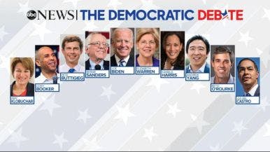 The Top 10 Democratic Candidates for 2020