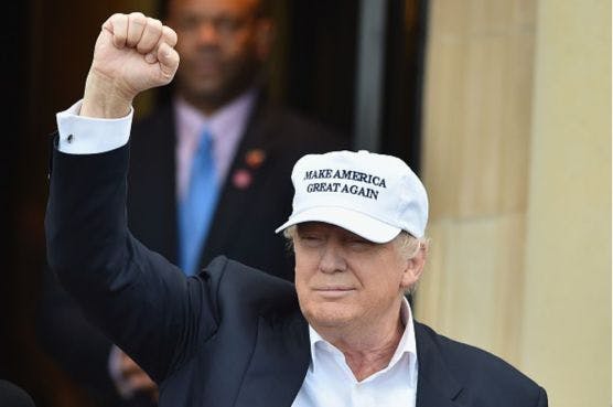 Trump Maga Hat And Fist