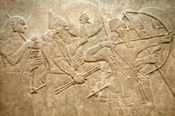 Ishtar Follows Sumerian War Plaque