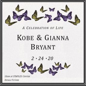 Kobe & Gianna Tribute 2-24-2020