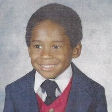 Very Young Kobe Bryant, School Photo
