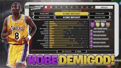 Kobe Bryant, Player Game Strength Profile