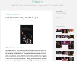 Ferrelux Homepage_Kaepernick-Sept2019