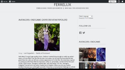 Ferrelux Homepage_AvengersEndgame6-2019