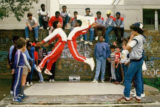 Break Dancers, London 1983