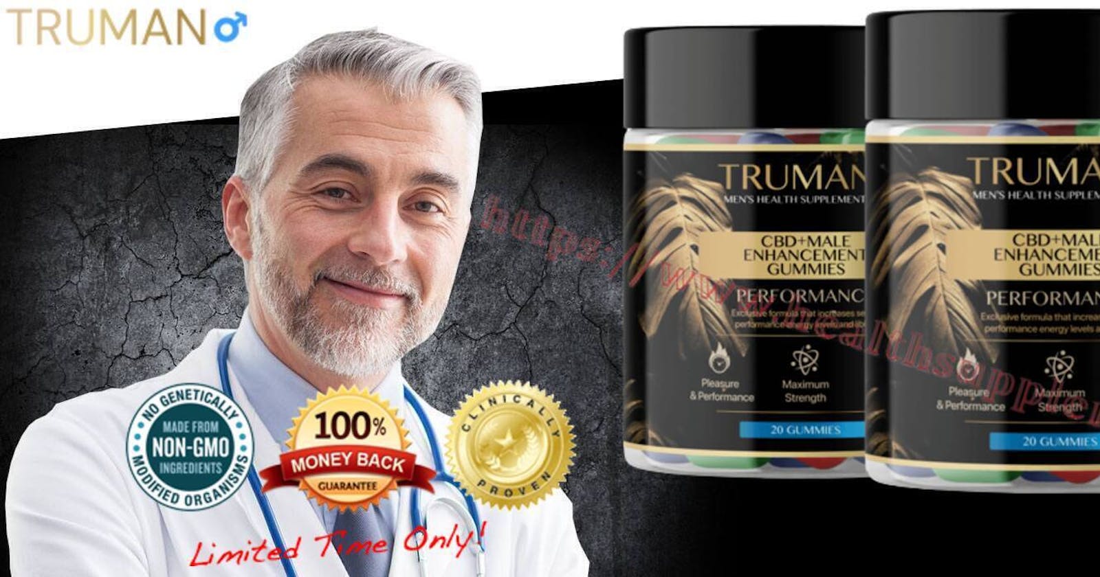 Truman CBD Male Enhancement Gummies Will Help To Enhances Sex Drive And Libido[SPECIAL NEW YEAR SALE OFFER](Spam Or Legit)