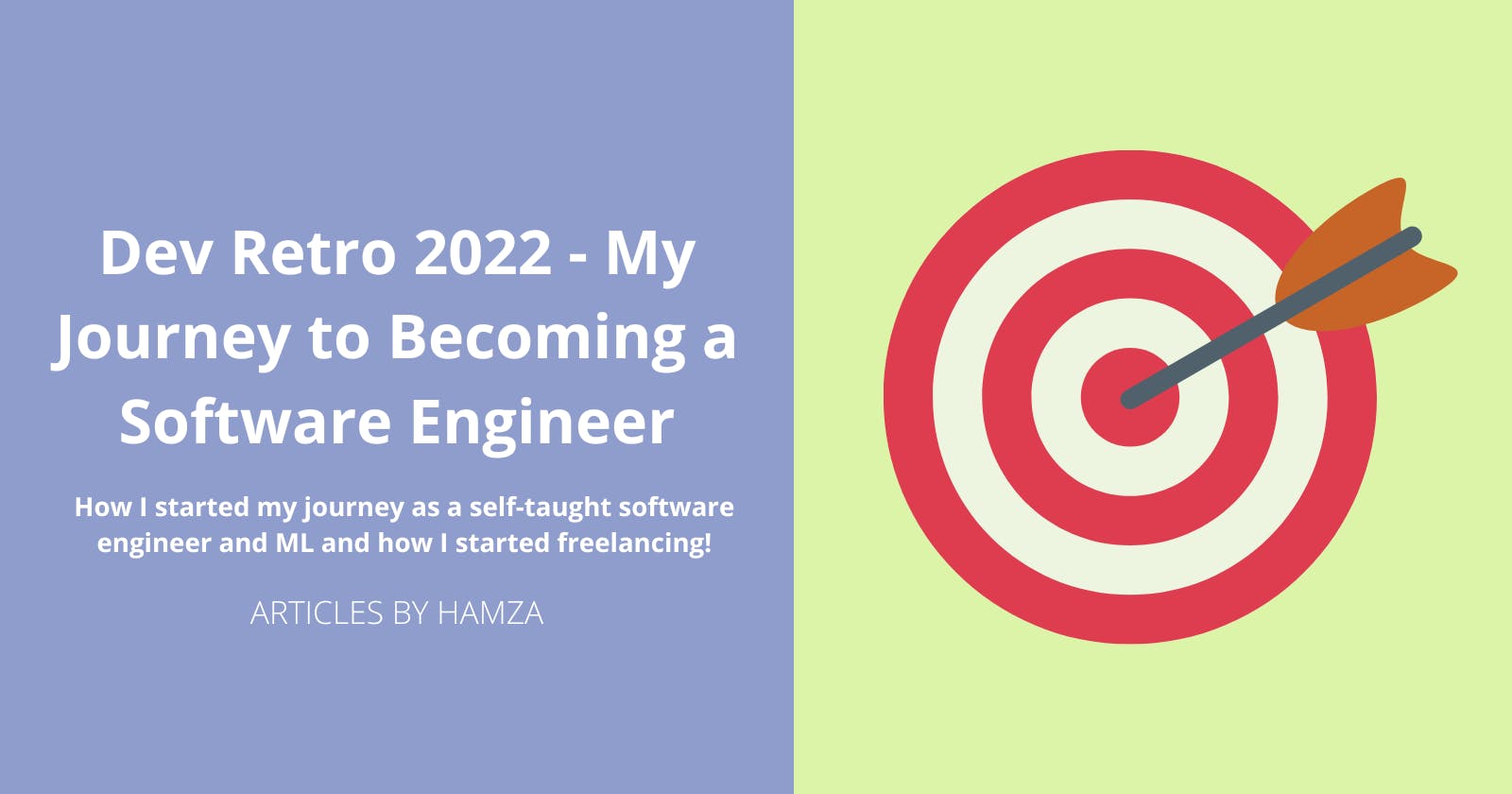 Dev Retro 2022 - My Journey to Becoming a software engineer