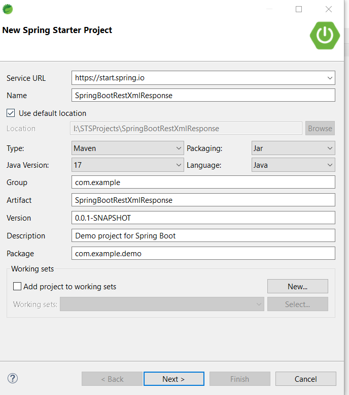 how to get xml response from rest api in spring boot