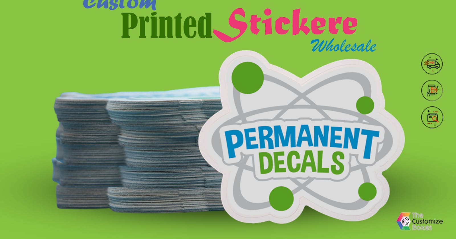 Reasons Why Should You Prefer Custom Printed Stickers Wholesale
