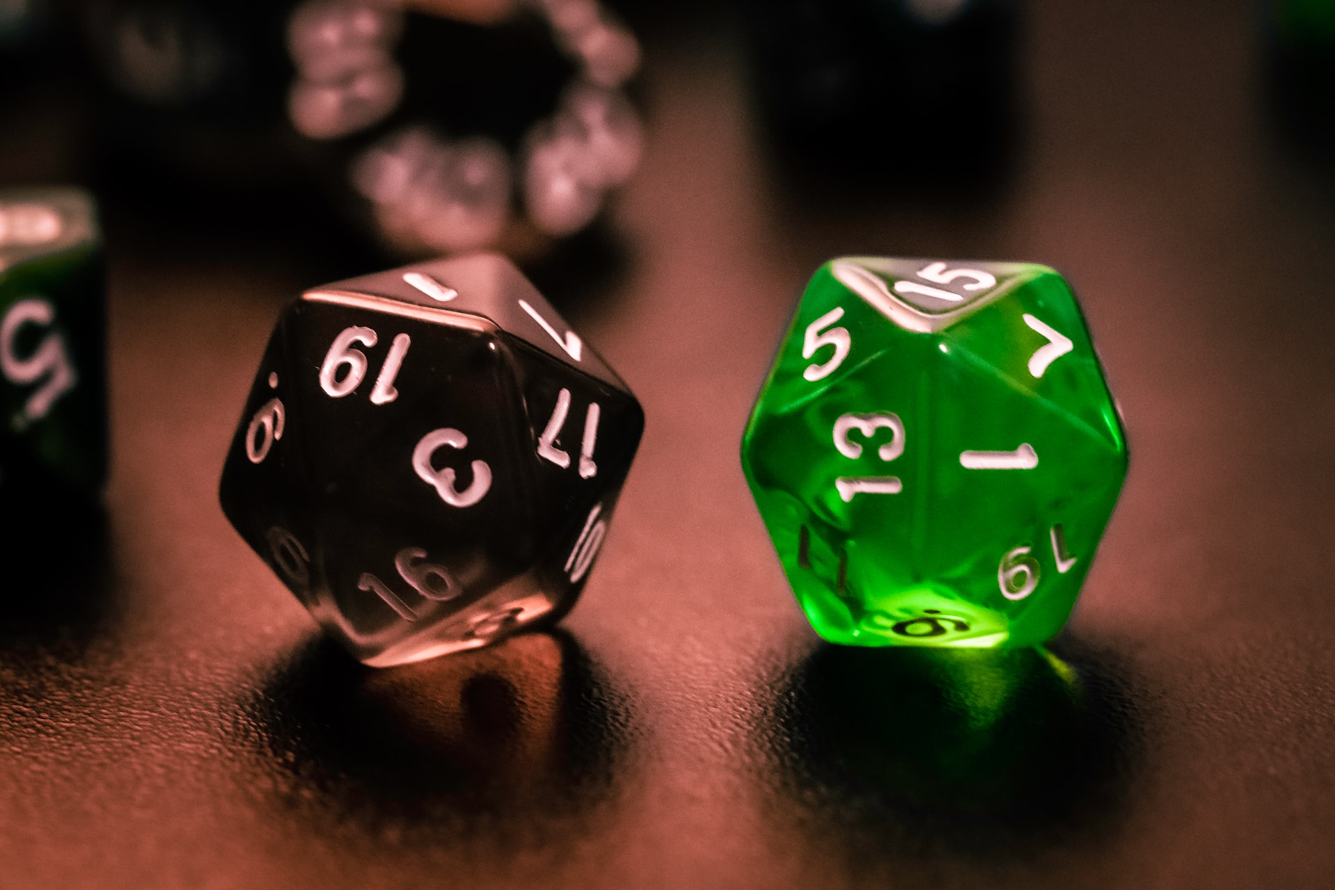 Image of a pair of dice, representing luck