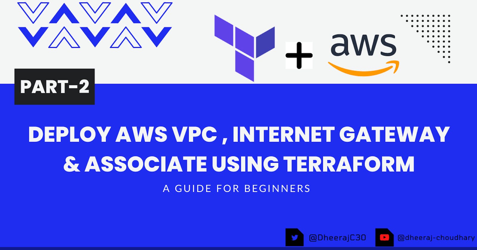 Deploy AWS VPC , Internet Gateway & Associate Using Terraform