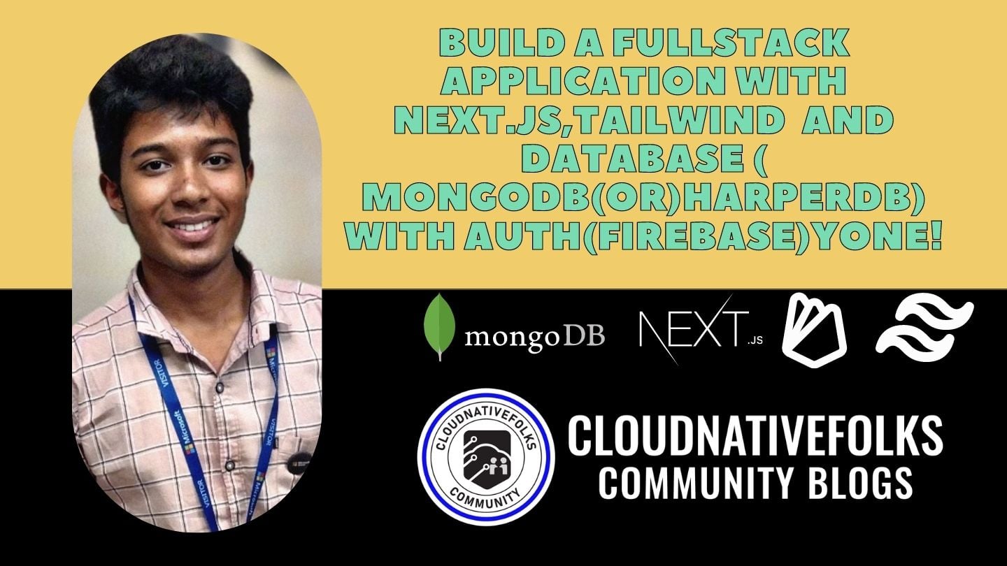 Build a Fullstack Application with Next.js,Tailwind and Database ...