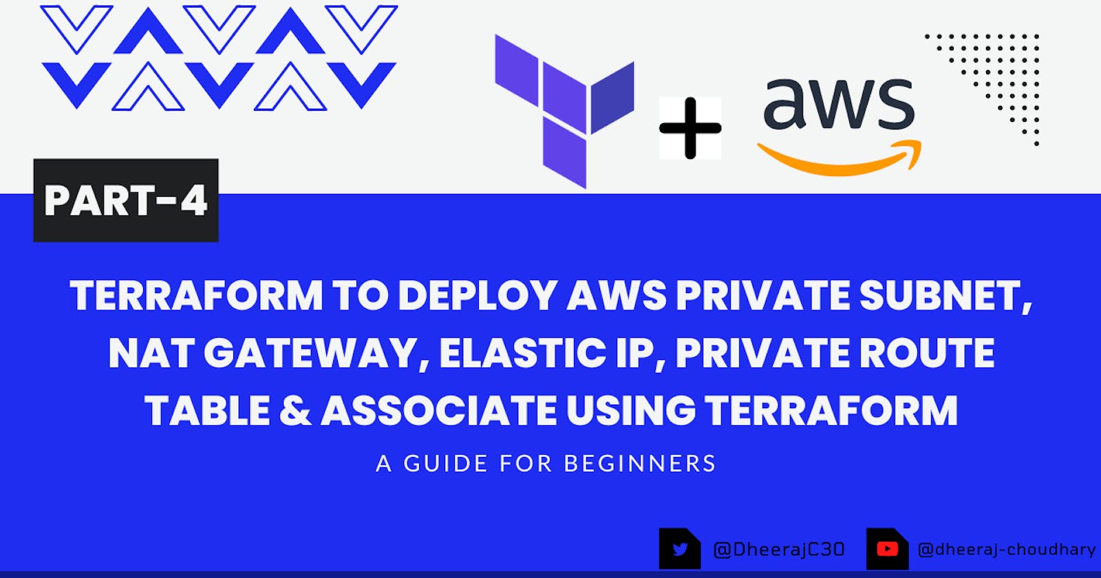 Deploy AWS Private Subnet, Nat Gateway, Elastic Ip, Private Route Table & Associate Using Terraform