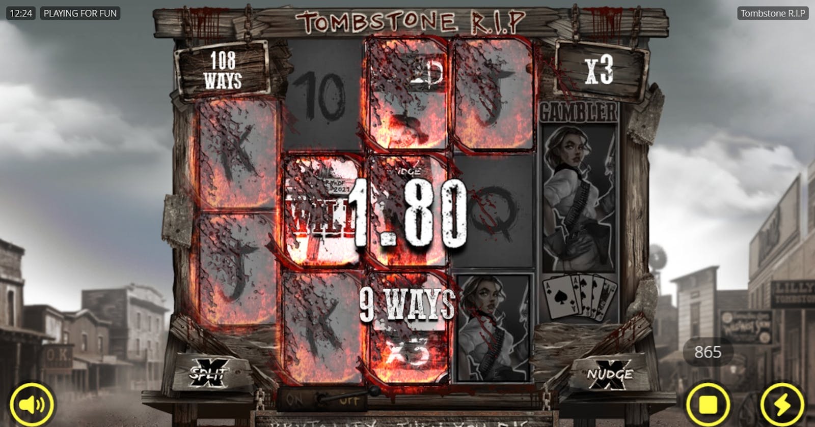 Review Tombstone RIP Slot Demo - RTP 96.08%