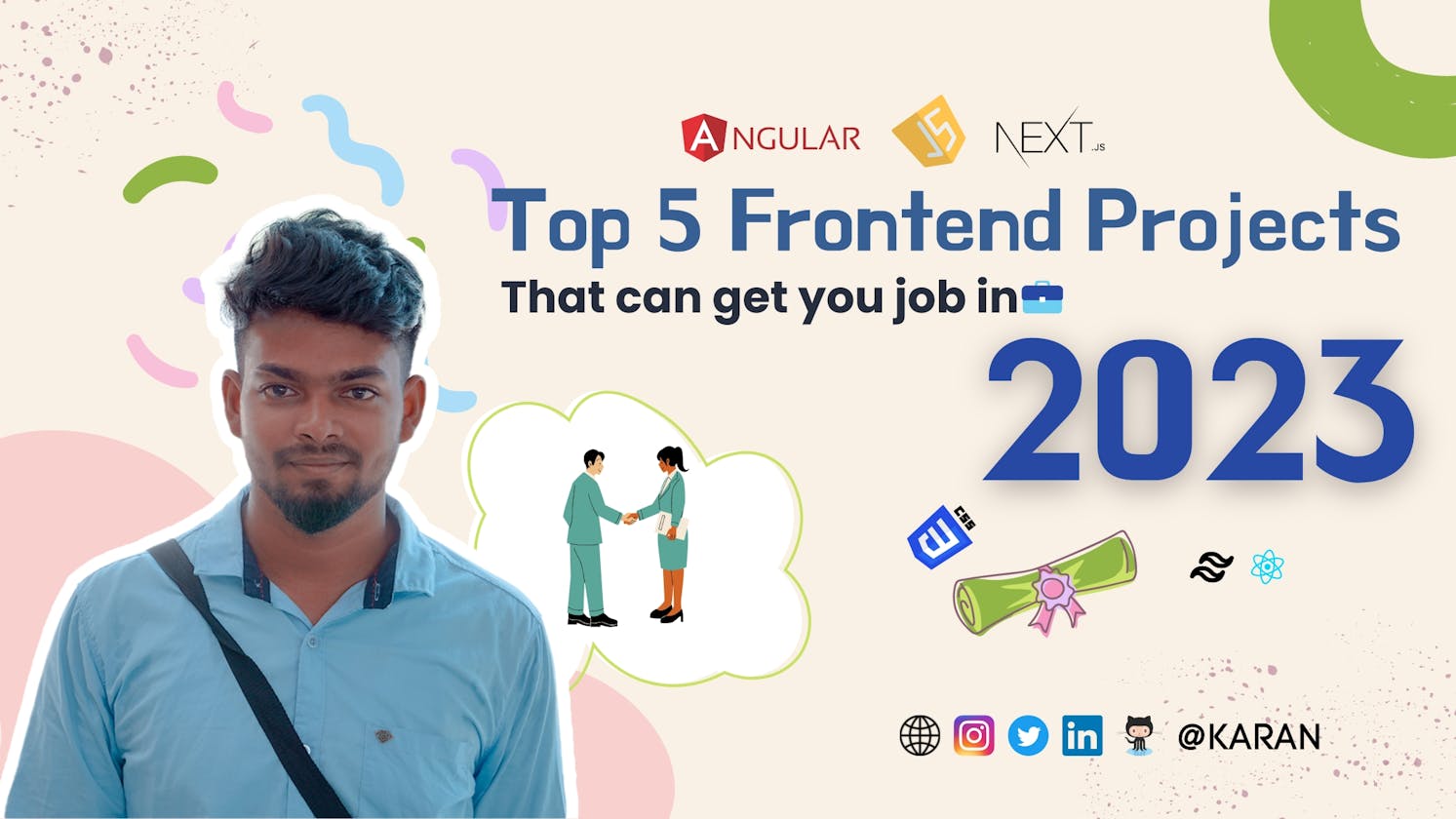 Top 5 Frontend Projects that can get you job in 2023