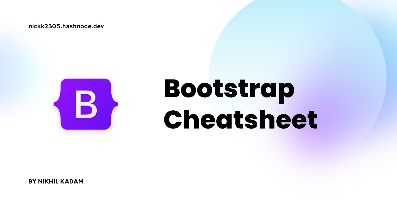 Bootstrap cheatsheet