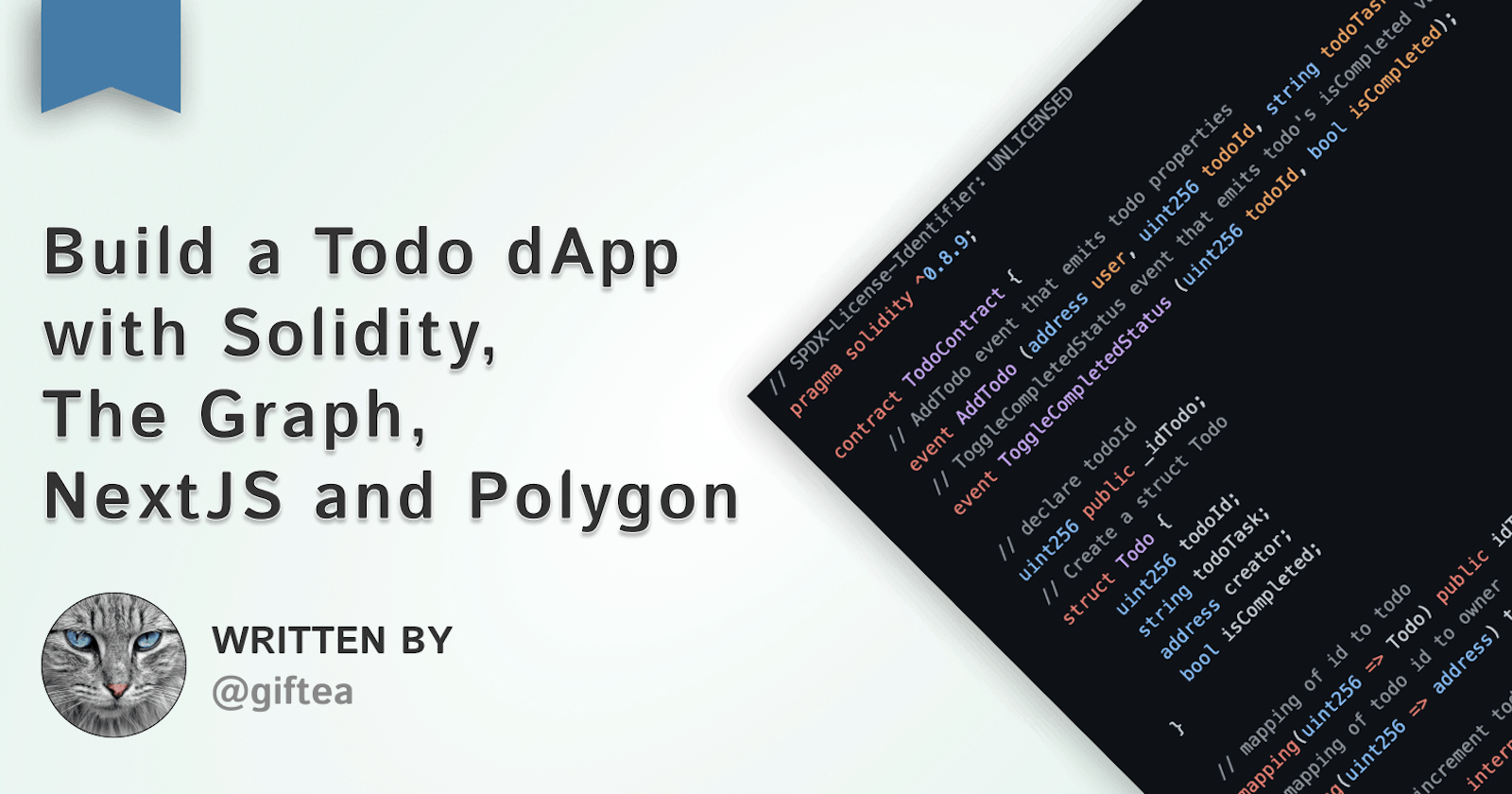 Build a Todo dApp with Solidity, The Graph, NextJS, and Polygon