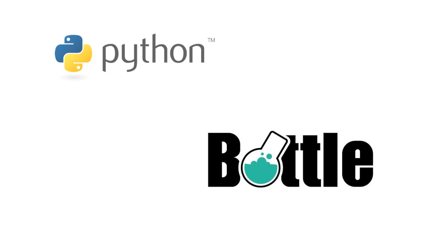 Series | Web frameworks in Python - Bottle