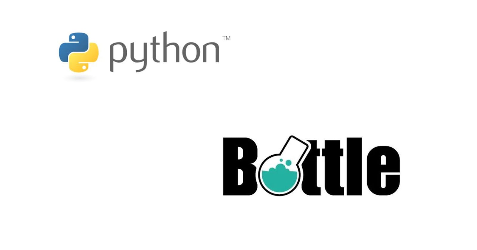 Series | Web frameworks in Python - Bottle