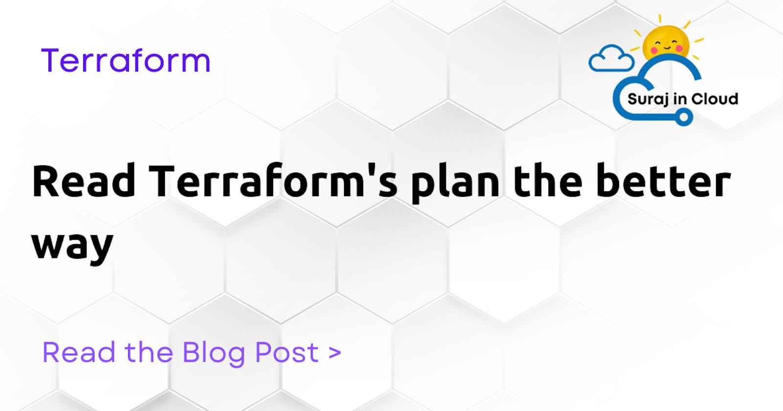 Read Terraform's plan the better way