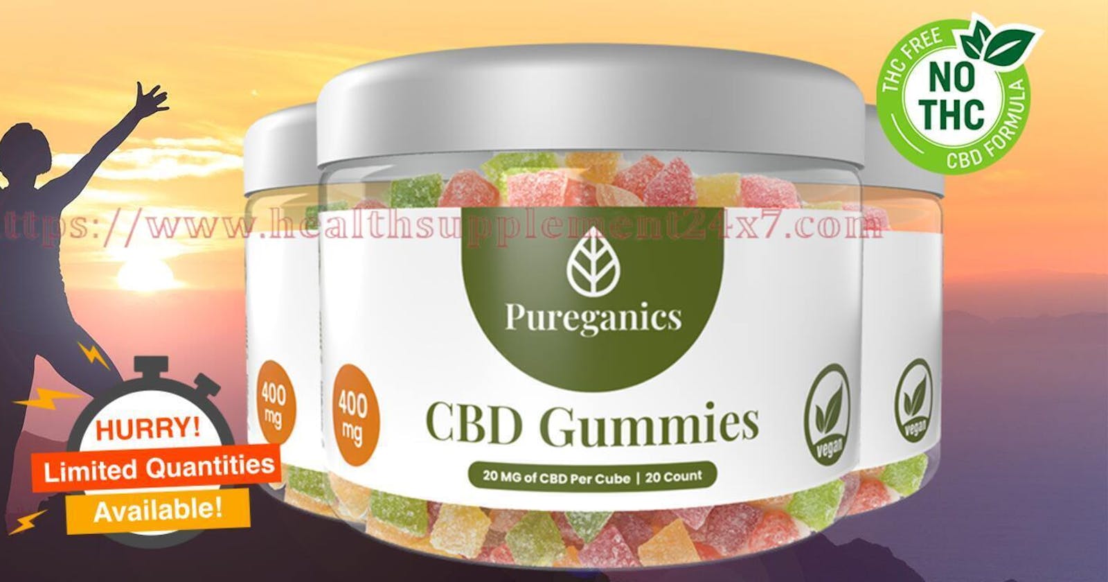 Pureganics CBD Gummies Safe, Non-Habit Forming, Effective and 100% Legal Relieves Anxiety & Stresss(Work Or Hoax)