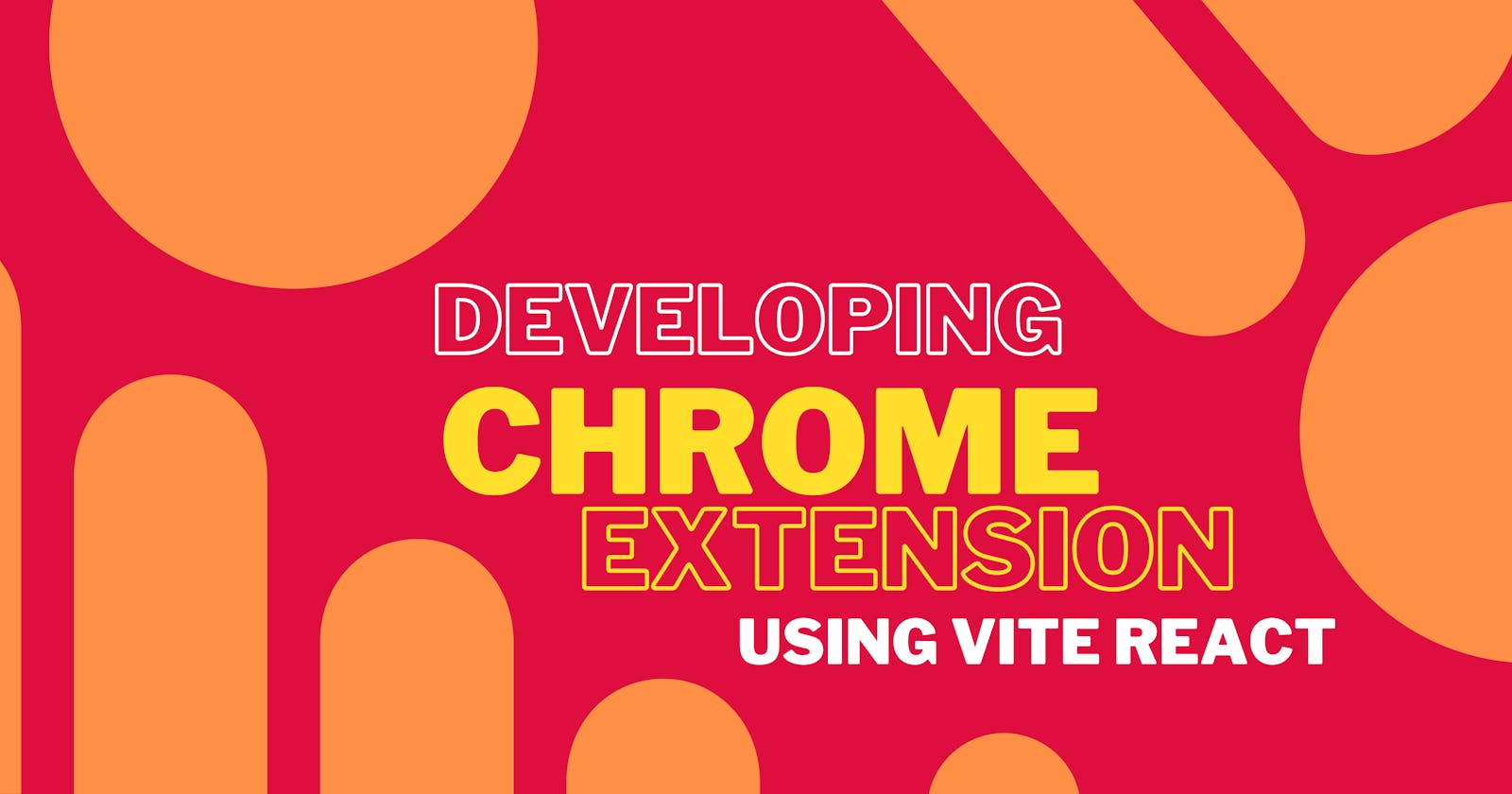 How to create a simple chrome extension using Vite-React