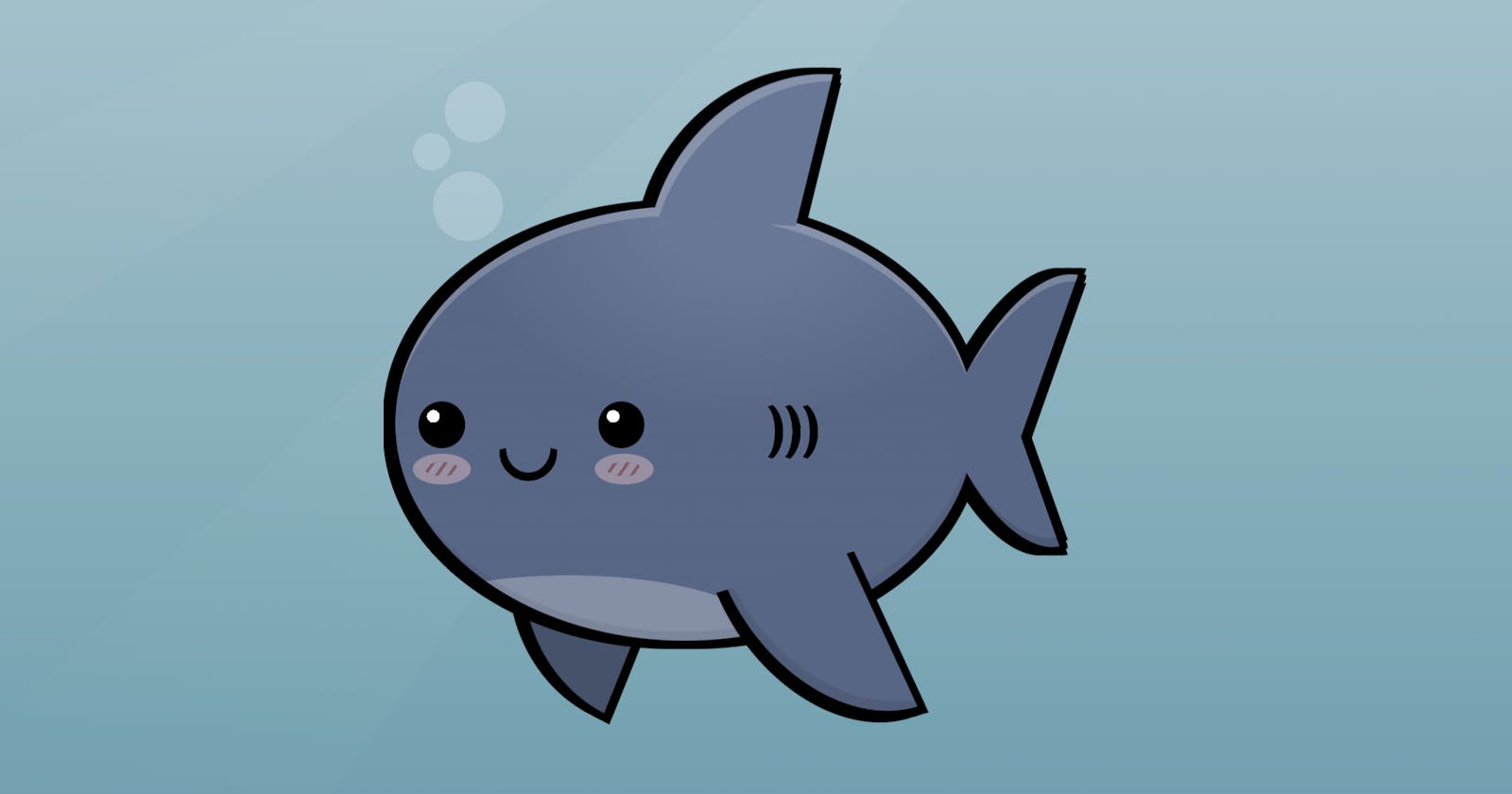 Drawing kawaii sharks and sea life with HTML and CSS