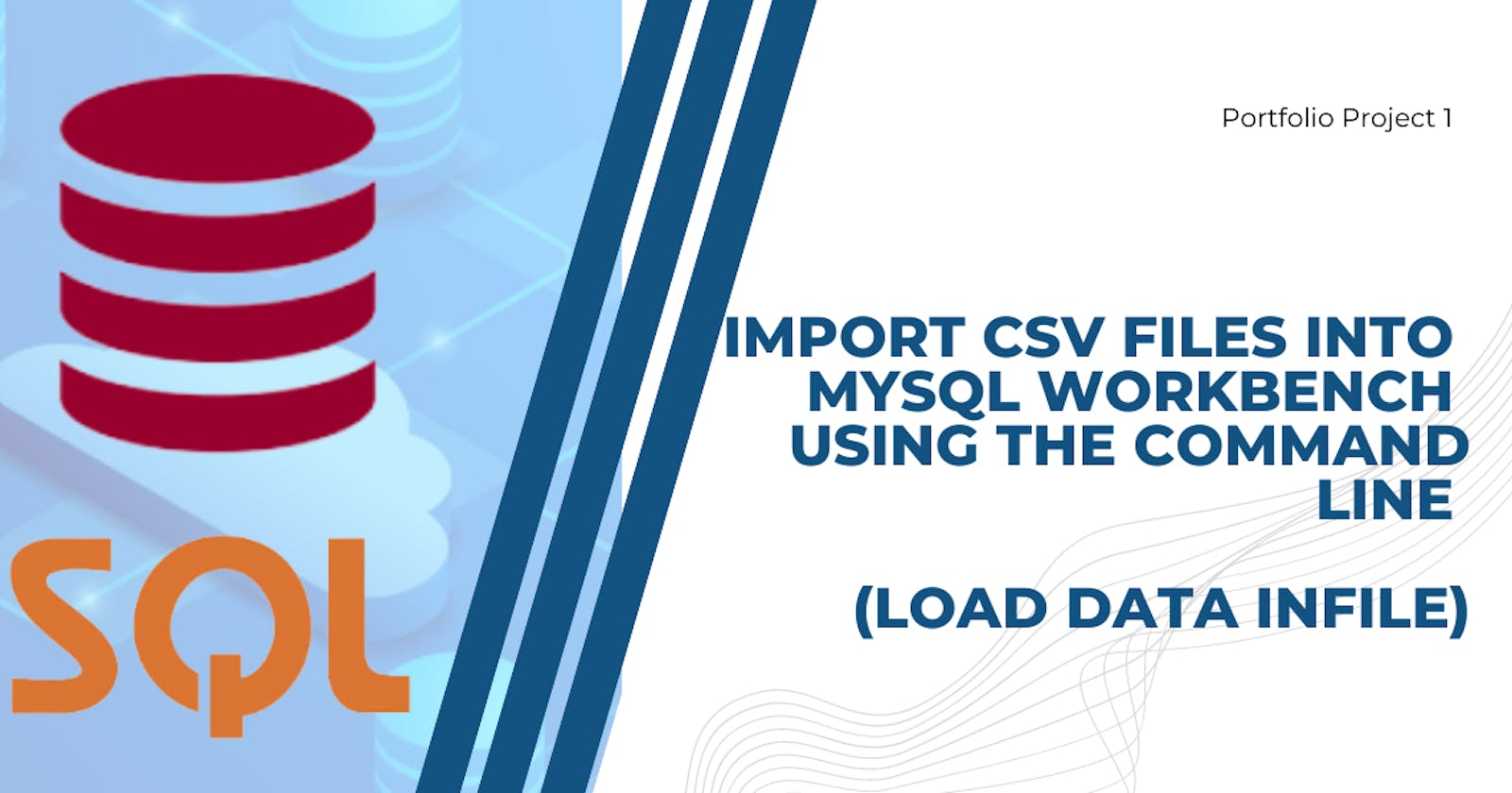Import CSV files into MySQL Workbench using the command line (LOAD DATA INFILE)