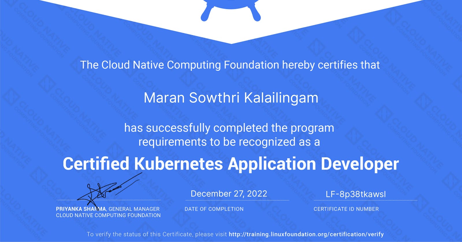 How I passed Certified Kubernetes Application Developer (CKAD) Exam?