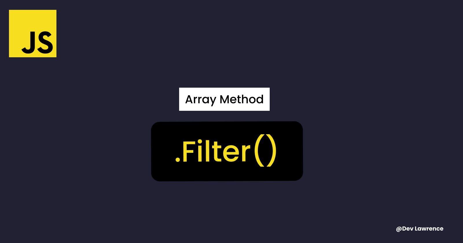 Filter Array Method
